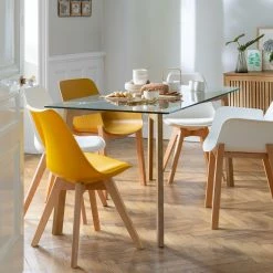 Table à Manger 150x80cm Taho Atmosphera -Ledepot Mobilier Magasin table a manger 150x80cm taho atmosphera 3