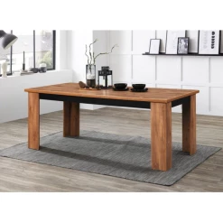 Table à Manger 190 X 90 Cm Wilde 5 Table à Manger 190 X 90 Cm Wilde -Ledepot Mobilier Magasin table a manger 190 x 90 cm wilde 1