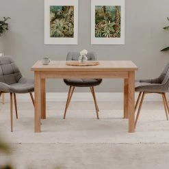 Table à Manger Extensible 120/200 Cm Longford -Ledepot Mobilier Magasin table a manger extensible 120200 cm longford 1 4