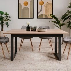 Table à Manger Extensible 160/200 Cm -Ledepot Mobilier Magasin table a manger extensible 160200 cm 7