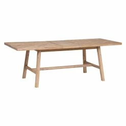 Table à Manger Extensible Bois D'acacia Aeris Atmosphera -Ledepot Mobilier Magasin table a manger extensible bois d acacia aeris atmosphera 1 2