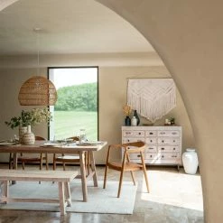 Table à Manger Extensible Bois D'acacia Aeris Atmosphera -Ledepot Mobilier Magasin table a manger extensible bois d acacia aeris atmosphera 1 7