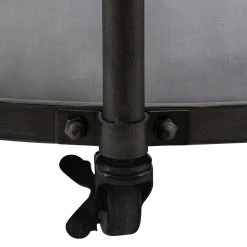 Table Basse Chrono Ronde Noire Atmosphera -Ledepot Mobilier Magasin table basse chrono ronde noire atmosphera 3
