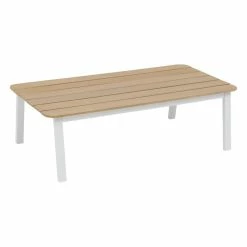 Table Basse Extérieure Oriengo Blanc Hespéride