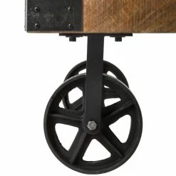 Table Basse Silas Bois Massif Atmosphera -Ledepot Mobilier Magasin table basse manguier bois massif atmosphera 3