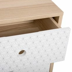 Table De Chevet 2 Tiroirs Effy Atmosphera -Ledepot Mobilier Magasin table de chevet 2 tiroirs effy atmosphera 2