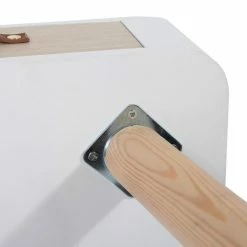 Table De Chevet Pieds Bois 1 Tiroir Blanc -Ledepot Mobilier Magasin table de chevet pieds bois 1 tiroir blanc 6