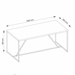 Table Devine 180 Cm 8 Personnes -Ledepot Mobilier Magasin table devine 180 cm 8 personnes 1