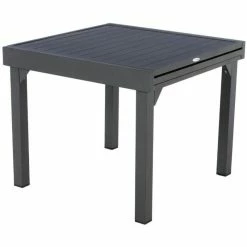 Table Rectangulaire Extensible Piazza 8 P. Graphite Hespéride 12 Table Rectangulaire Extensible Piazza 8 P. Graphite Hespéride -Ledepot Mobilier Magasin table rectangulaire extensible piazza 8 personnes graphite hesperide 2