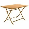 Table Rectangulaire Pliante Greensboro 4p Ocre Hespéride -Ledepot Mobilier Magasin table rectangulaire pliante greensboro 4p ocre hesperide