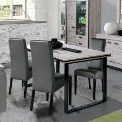 Table Salle Manger 160 Cm Marseille -Ledepot Mobilier Magasin table salle manger 160 cm marseille 1