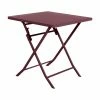 Table Carrée Pliante Greensboro 2p Bordeaux Hespéride 2 Table Carrée Pliante Greensboro 2p Bordeaux Hespéride -Ledepot Mobilier Magasin tables carree exterieur greensboro bordeaux hesperide