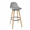 Tabouret Bar Maxon Simili Gris Atmosphera 1 Tabouret Bar Maxon Simili Gris Atmosphera -Ledepot Mobilier Magasin tabouret bar maxon simili gris atmosphera