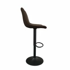 Tabouret De Bar Barcelona PU Brun Foncé -Ledepot Mobilier Magasin tabouret de bar barcelona pu brun fonce 4