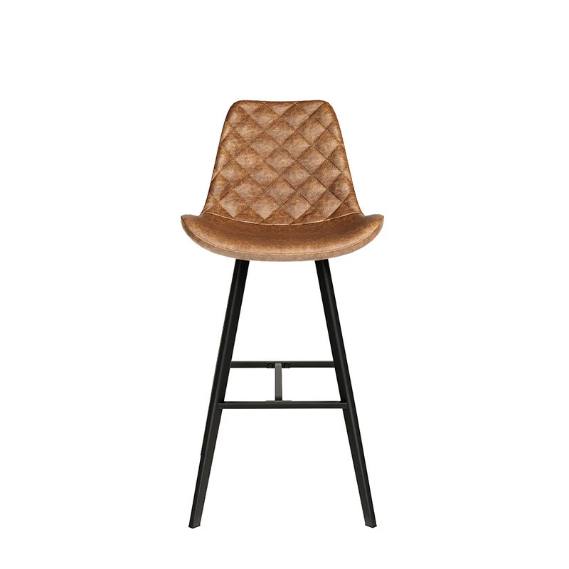 Tabouret De Bar Bas Alicante PU Cognac 8 Tabouret De Bar Bas Alicante PU Cognac – Image 6