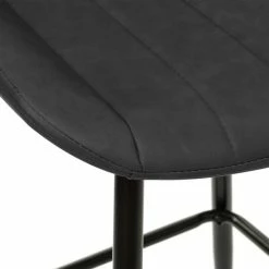 Tabouret De Bar Gris Ardoise Olwen Atmosphera -Ledepot Mobilier Magasin tabouret de bar gris ardoise olwen atmosphera 1 2
