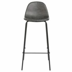 Tabouret De Bar Gris Vladi Atmosphera -Ledepot Mobilier Magasin tabouret de bar gris collection vladi 2