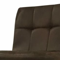 Tabouret De Bar Marron Pieds Métal Noir -Ledepot Mobilier Magasin tabouret de bar marron pieds metal noir 2