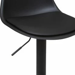 Tabouret De Bar Réglable Noir Aiko Atmosphera 8 Tabouret De Bar Réglable Noir Aiko Atmosphera -Ledepot Mobilier Magasin tabouret de bar reglable noir aiko atmosphera 1