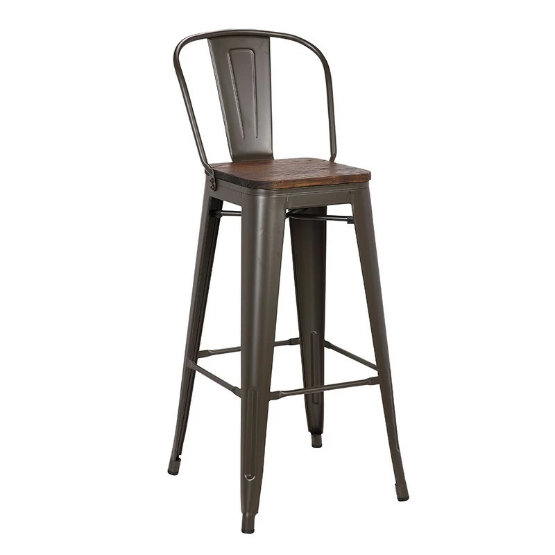Tabouret De Bar Oscar Orme Antique Et Gris 3 Tabouret De Bar Oscar Orme Antique Et Gris