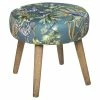 Tabouret Motifs Jungle H40 Sango Atmosphera -Ledepot Mobilier Magasin tabouret motifs jungle h40 sango atmosphera