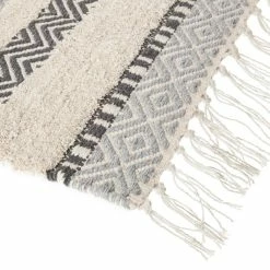 Tapis Coton à Franges Atmosphera -Ledepot Mobilier Magasin tapis coton a franges atmosphera 4