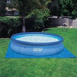 Tapis De Sol 4,72 X 4,72 M Pour Piscine Intex -Ledepot Mobilier Magasin tapis de sol pour protection de piscine intex 2