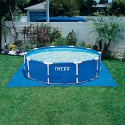 Tapis De Sol 4,72 X 4,72 M Pour Piscine Intex -Ledepot Mobilier Magasin tapis de sol pour protection de piscine intex 3