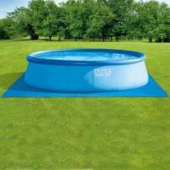 Tapis De Sol 4,72 X 4,72 M Pour Piscine Intex -Ledepot Mobilier Magasin tapis de sol pour protection de piscine intex 4