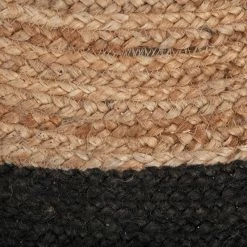 Tapis En Jute Bord Noir D120 Atmosphera 8 Tapis En Jute Bord Noir D120 Atmosphera -Ledepot Mobilier Magasin tapis en jute bord noir d120 atmosphera 2