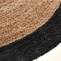 Tapis En Jute Bord Noir D120 Atmosphera 9 Tapis En Jute Bord Noir D120 Atmosphera -Ledepot Mobilier Magasin tapis en jute bord noir d120 atmosphera 3
