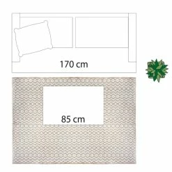 Tapis En Jute Et Coton 120x170cm Atmosphera -Ledepot Mobilier Magasin tapis en jute et coton 120x170cm atmosphera 4