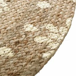 Tapis En Jute Rond Shine Atmosphera -Ledepot Mobilier Magasin tapis en jute rond shine atmosphera 3