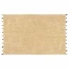 Tapis Enfant 100x150 Beige à Pompons Atmosphera -Ledepot Mobilier Magasin tapis enfant 100x150 beige a pompons atmosphera