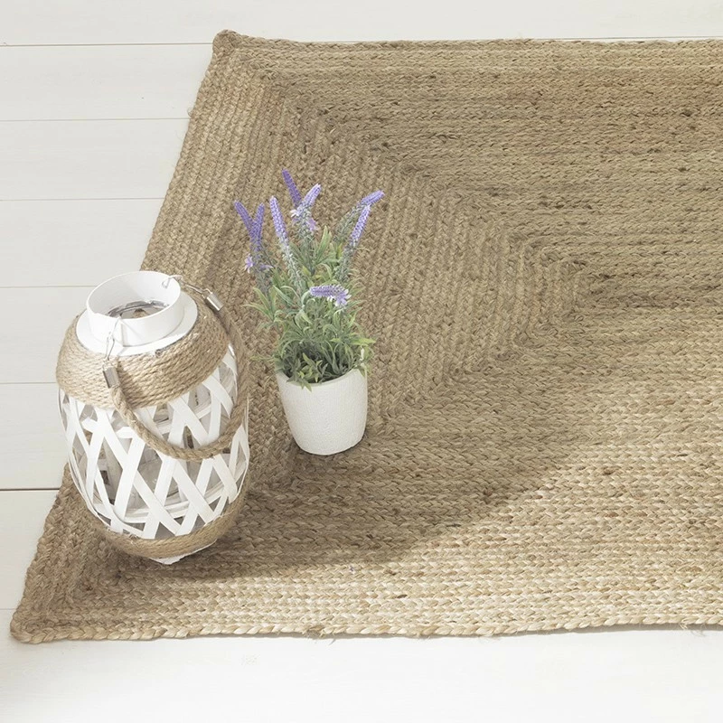 Tapis Jute Naturel Rectangulaire 120x170 Atmosphera 4 Tapis Jute Naturel Rectangulaire 120x170 Atmosphera – Image 2