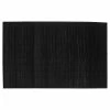 Tapis Latte Bambou 120x170cm Noir Atmosphera
