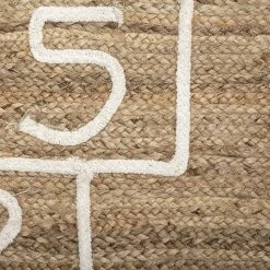 Tapis Marelle Jute 80x150 Cm Atmosphera -Ledepot Mobilier Magasin tapis marelle jute 80x150 cm atmosphera 1 3