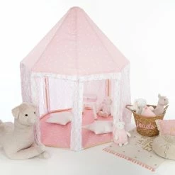 Tente Yourte Rose Pour Chambre Enfant Atmosphera