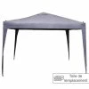 Toile De Tonnelle Easy Up Coloris Ardoise Hespéride 1 Toile De Tonnelle Easy Up Coloris Ardoise Hespéride -Ledepot Mobilier Magasin toile de tonnelle easy up coloris ardoise hesperide
