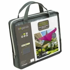 Toile Solaire 3x4m Curacao Gris Hespéride -Ledepot Mobilier Magasin toile solaire 3x4m luxe hesperide curacao gris 3