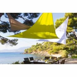 Toile Solaire 4x4x4m Neka Anori Gris 7 Toile Solaire 4x4x4m Neka Anori Gris -Ledepot Mobilier Magasin toile solaire 4x4x4m hesperide anori gris 2