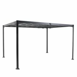 Tonnelle à Lattes 3x3,8m Belize Hespéride -Ledepot Mobilier Magasin tonnelle a lattes 3x38m belize hesperide 2