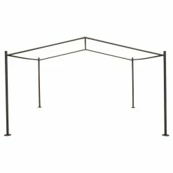 Tonnelle Certeli Carrée Forme Abri Coloris Graphite/ardoise 14 Tonnelle Certeli Carrée Forme Abri Coloris Graphite/ardoise -Ledepot Mobilier Magasin tonnelle certeli carree forme abri coloris graphite ardoise 5