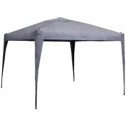 Tonnelle Pliante Carrée Hespéride 3x3m Easy Up Gris Ardoise 9 Tonnelle Pliante Carrée Hespéride 3x3m Easy Up Gris Ardoise -Ledepot Mobilier Magasin tonnelle pliante hesperide 3x3m easy up gris ardoise 1
