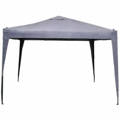 Tonnelle Pliante Carrée Hespéride 3x3m Easy Up Gris Ardoise 10 Tonnelle Pliante Carrée Hespéride 3x3m Easy Up Gris Ardoise -Ledepot Mobilier Magasin tonnelle pliante hesperide 3x3m easy up gris ardoise 2