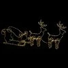 Traineau De Noël Avec Rennes Lumineux Blanc Chaud -Ledepot Mobilier Magasin traineau de noel avec rennes lumineux blanc chaud