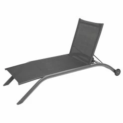 Transat Milenio Anthracite Et Graphite Hespéride -Ledepot Mobilier Magasin transat milenio anthracite graphite hesperide 2