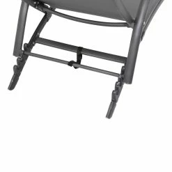 Transat Samba Pliable Anthracite/graphite Hespéride -Ledepot Mobilier Magasin transat samba pliable anthracite graphite hesperide 4