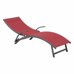 Transat Samba Pliable Grenade/graphite Hespéride 11 Transat Samba Pliable Grenade/graphite Hespéride -Ledepot Mobilier Magasin transat samba pliable grenadegraphite hesperide 2