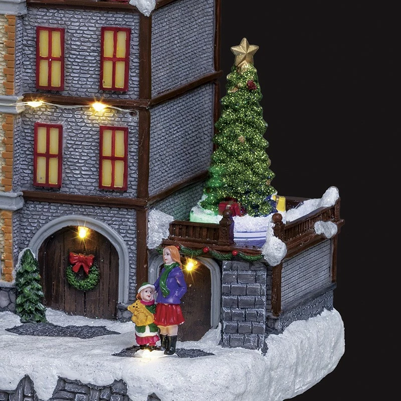 Village De Noël Animé Et Lumineux Magasins Du Quartier 4 Village De Noël Animé Et Lumineux Magasins Du Quartier – Image 2